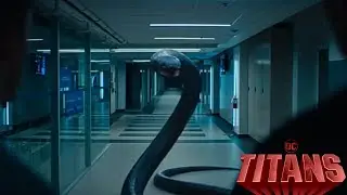 Titans 4x05 - Tim & Bernard get attacked by Mother Mayhem's snake | Titans S04 EP05