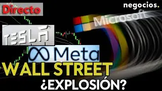 DIRECTO: TENSIÓN EN WALL STREET ¿EXPLOTA LA BURBUJA DE LA IA? META, MICROSOFT Y TESLA EN LA MIRA