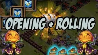 Castle Clash - Opening Chests, Crests + Using Talent Refreshes