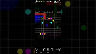 How To Solve Flow Free Extreme Pack Level&nbsp;25 12x12 Hardest Board Walk Through Solution Walkthrough