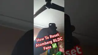 How to reset atomberg bldc fan ✅ 100% Working