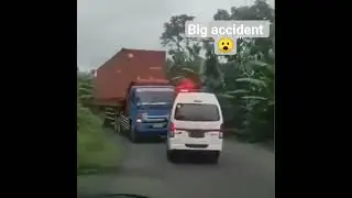A big  ambulance accident 😮 #feeling
