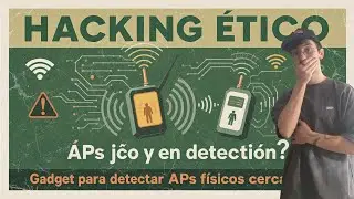 🧰HACKING ÉTICO - Gadget para detectar APs físicos cercanos #ethicalhacking #gadgets #wifi #arduino