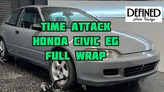 Time attack Honda Civic full wrap!!!