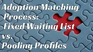 Adoption Matching Process: Fixed Waiting List vs. Pooling Profiles