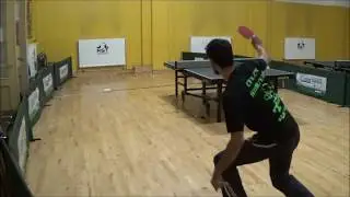 Extreme Side-Spin Backhand Around the Net | with Slowmotion (Tischtennis 2016)
