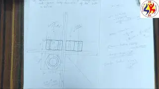 How To Draw Hexagonal NUT,HEXAGONAL NUT #sanjeevsiriti