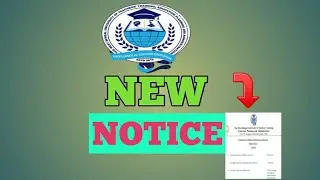 WBUTTEPA NEW NOTICE