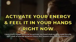 Activate Your Energy & Feel It In Your Hands Right Now
