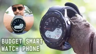 $59 TenFifteen F1 BUDGET SMART WATCH PHONE Unboxing And Review - Gearbest.com