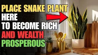 Place The Snake Plant Here In Your House And Money Will Flow In Overnight Fengshui