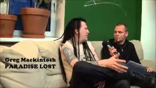 PARADISE LOST Interview with Greg Mackintosh Vienna 2013