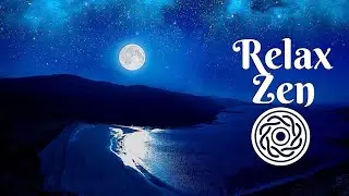 Moonlight Beach - Relaxing Piano Music, Sea Water Sounds, Perfect for Sleep and Unwind