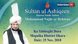 Sultan Bahoo | Sultan ul Ashiqeen ka Tableeghi Dora Mopalka - Okara