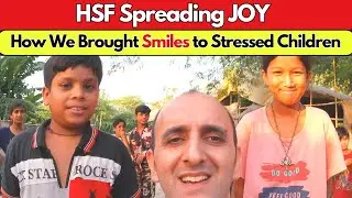 Spreading Joy: We Tried to Reduce the Stress of These Pakistani Hindu Children | Join HSF
