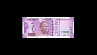 # two thousand rupees notes