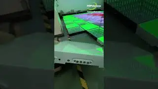 Quick to install, impossible to ignore&mdash;this LED floor goes the distance#leddancefloor #shorts #event