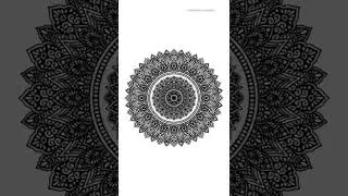 Digital Mandala #digitalmandala #digitalmandalaprocess #mandalaprocess #mandala #mandalaart #shorts