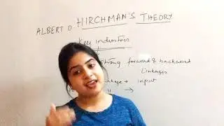 HIRSCHMAN'S THEORY OF GROWTH