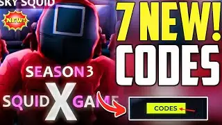 [🐙] ⚠️NEW! UPDATE⚠️ SQUID GAME X ROBLOX CODES 2026 - SQUID GAME X CODES 2026