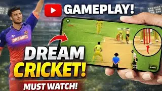 Dream Cricket dream gameplay rank up | Best batting & bowling tips 🔥