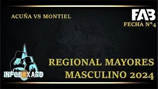 PATRICIO ACU&Ntilde;A VS TOMAS MONTIEL, CATEGORIA 56KG, REGIONAL MAYORES MASCULINO FAB, FECHA 4.