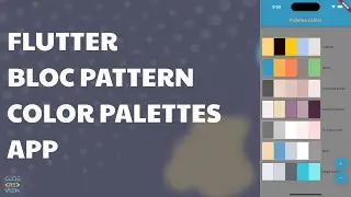 Bloc pattern | Flutter | Color palettes app