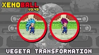 XENO BALL V3.43 - VEGETA TRANSFORMATIONS PREVIEW | SHOWCASE #13