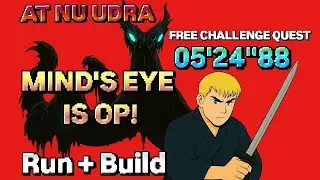 MIND'S EYE IS OP! Run + Build! MH Wilds Free Challenge Quest || 05'24