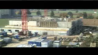 Green Datacenter Switzerland Progress of Construction (HD)