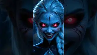 Haunted: Are You Ready for Elsa's Terrifying Transformation? ❄️😈 #haunted #horror #elsa #shorts