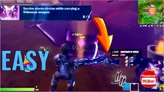 Survive Storm Circles While Carrying A Sideways Weapons