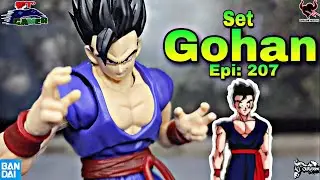 SH Figuarts Dragon Ball Ultimate Gohan Super Hero Custom | Versión Z | Bandai | Unboxing + Review