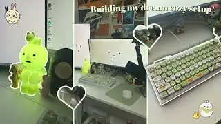 Building my DREAM cozy gaming setup !!!