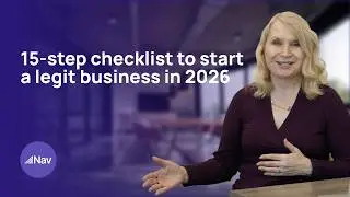 15-step checklist to start a legit business in 2026