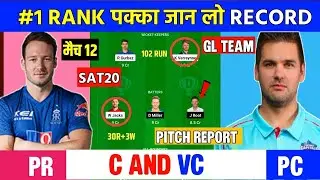 PR vs PC Dream11 Team Prediction Today | PR vs PC Dream11 Prediction