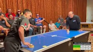 REMATCH World No.1 Colin Cummings vs World No.11 Marcelo Garcia 2022 Air Hockey World Championships