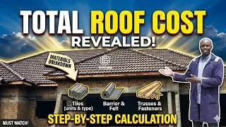Cost & Materials Used To Roof This Bungalow House Using Modern Roofing Tiles_Ecoplastile (Amategula