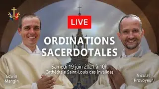 Ordination sacerdotale d'Edwin et Nicolas - DIRECT
