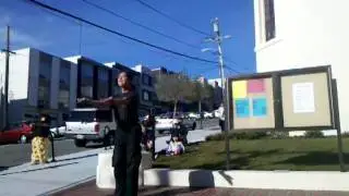 Martial Arts Demonstration San Francisco, Jing Mo Athletic Association at Anza Branch Library