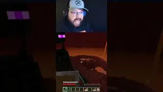 I got jump scared by an Enderman