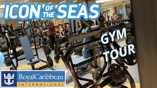 Icon Of The Seas Gym Fitness Center Tour | Royal Caribbean