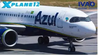 XPLANE-12 VOO DE CAMPINAS P/ BELO HORIZONTE AIRBUS A20N ONLINE REDE (IVAO)