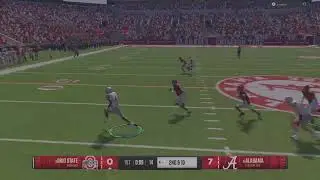 College Football 25 Rpz Nasty 59 yard Jet Sweep Juke Move TD