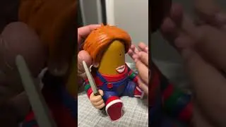 Chucky potato head #chucky #childsplay2 #halloween #potatohead #toys #mrpotato #shorts