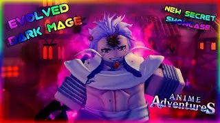[SHOWCASE] *NEW* EVOLVED SECRET DARK MAGE IS AMAZING | Anime Adventures Christmas Update