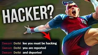 REPORTED FOR HACKING? Sashuani Lee Sin Montage - League of Legends