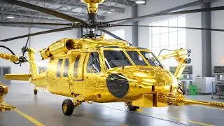 Building a 24k Gold MH-60R Seahawk Military Helicopter Advanced Anti-Corrosion Tech