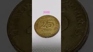 #coins #world Rare 2000 Philippines 25 sentimo #shorts