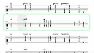 RUSH ● 2112 (part III, IV) [ Isolated Guitar 1 + TAB ]